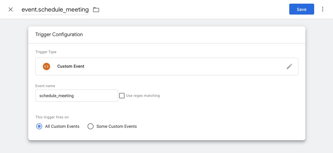 Example screenshot of the Hubspot meeting scheduler